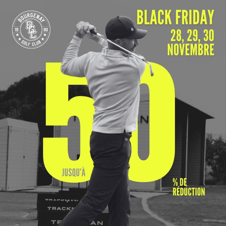 black friday 2024 au Bourgenay Golf Club en Vendée.