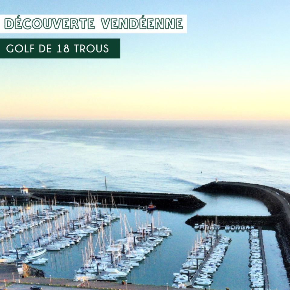 Vue Drone du Golf de Bourgenay | Bourgenay Golf Club 