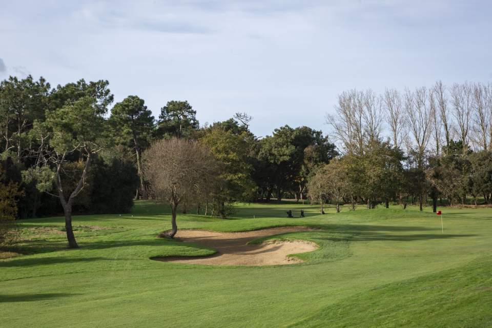 Vue aérienne du Bourgenay Golf Club, Talmont Saint Hilaire, Vendée